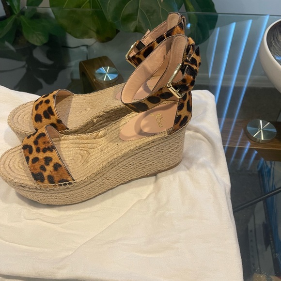 J Crew Leopard Print Espadrilles - Picture 2 of 3